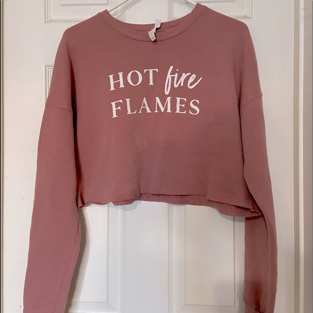 Whitney Simmons Merch Cropped Sweater